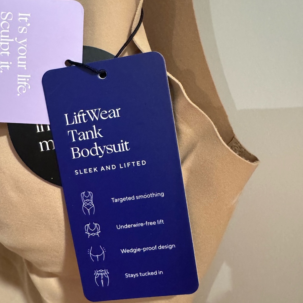 Seamless Nude Shapewear Bodysuit - Sculpting Support - Picture 5 of 8